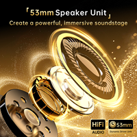 Casque de jeu ATTACK SHARK L50PRO tri-mode, faible latence, style circum-auriculaire, longue autonomie, jeu professionnel