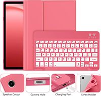 Pour Samsung Galaxy Tab A9 Plus 11 pouces pour Samsung Tab S9 S10 FE avec emplacement pour stylet Clavier Bluetooth Housses et étuis pour tablette