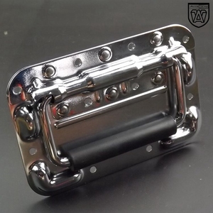 Poignée à anneau à ressort intégré pour valise de transport et boîte à outils - Product Image 5