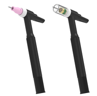 YEESTECH 49 Piezas Lente de Gas Cerámica Corta para Antorcha de Soldadura TIG # Kit de 10 Vasos de Vidrio para WP-17/18/26 Hecho en China