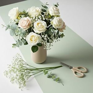 Fleurs artificielles en vrac <span class=keywords><strong>de</strong></span> type Gypsophile, bouquet réaliste <span class=keywords><strong>de</strong></span> fleurs artificielles pour la décoration <span class=keywords><strong>de</strong></span> mariages et <span class=keywords><strong>de</strong></span> fêtes - Product Image 3