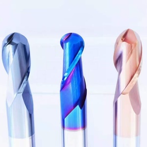 Fraise en bout prix usine 3 fraises en carbure Hss boule de cannelure 7 mm - Product Image 2