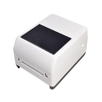 Imprimante d'étiquettes thermiques de bureau 4 pouces, conception industrielle USB, double mode, transfert thermique, codes-barres, stock, garantie 1 an