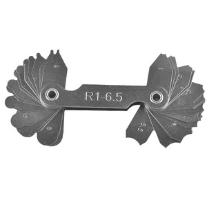 เครื่องมือวัดรัศมีเหล็กแบบอื่นๆ รุ่น R1-6.5 สำหรับตรวจสอบฟิลเลต์และโค้ง - Product Image 1