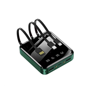 Nouveauté, vente flash, chargeur <span class=keywords><strong>portable</strong></span> à charge rapide, banques d'alimentation 4 en 1 avec câbles intégrés, banque d'alimentation 10000mAh - Product Image 2
