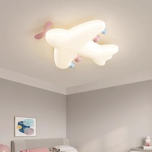 Plafonnier LED moderne d'avion de dessin animé à spectre complet en fer pour chambre de garçon et chambre de princesse - Product Image 3