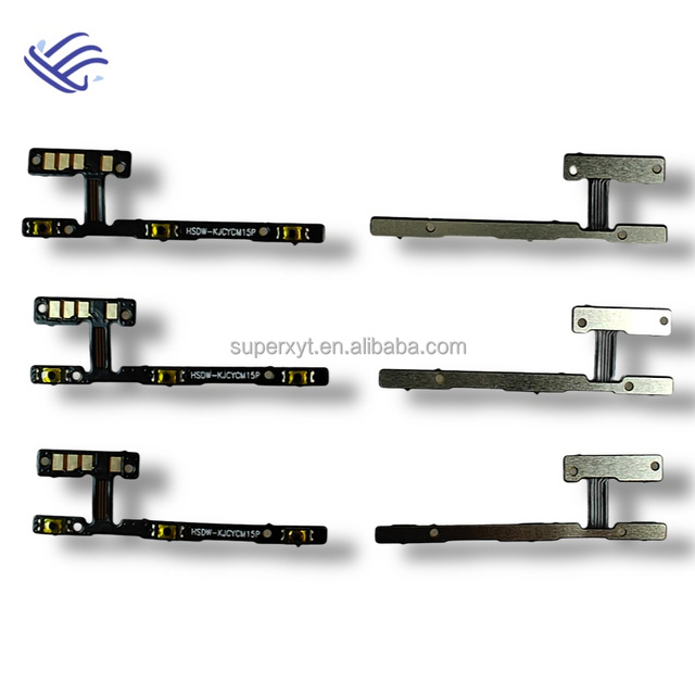 For Tecno Infinix X660 S5 Pro CD8 Camon 15 Pro Mobile Phone Power Volume Side Button Flex Spare Parts for Repair on Off