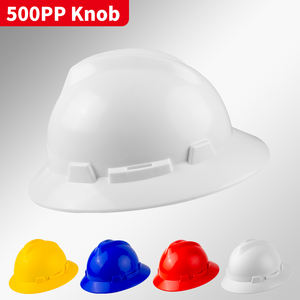 건설 안전을 위해 제조 된 로고가 있는 WEIWU 맞춤형 전체 챙 하드 모자 효과적인 머리 보호 - Product Image 5