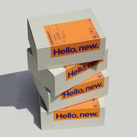 Échantillon Gratuit : Boîte d'expédition pliable en carton ondulé kraft brun avec logo personnalisé et bande de déchirement pour envoi postal