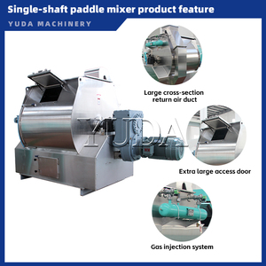 Yuda 2000Kg/Lô Chăn Nuôi Mài Gà Thức Ăn <span class=keywords><strong>Mixer</strong></span> Cho Công Nghiệp Gà Thức Ăn Trục Duy Nhất Thép Không Gỉ <span class=keywords><strong>Mixer</strong></span> - Product Image 6
