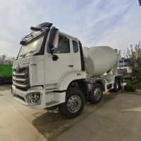 Truk Mixer Beton Heavy Duty Laris di Afrika dengan Penggerak 6x4 Kapasitas 10CBM untuk Kendaraan Pencampur Semen Teknik Konstruksi