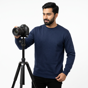 Sweat-shirt de sport pour homme de qualité supérieure, logo personnalisé en gros, sweat-shirt de course confortable de haute qualité - Product Image 1