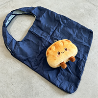 Nouveau Sac en Peluche Portable 2026 avec Porte-clés Renard Mignon en Peluche, Sac à Main Écologique Réutilisable avec Mini Animal en Peluche