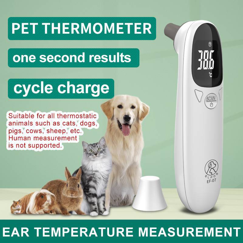 Chipai EF-07 Veterinary Thermometer - Non-Contact Animal Temperature Measuring Instrument