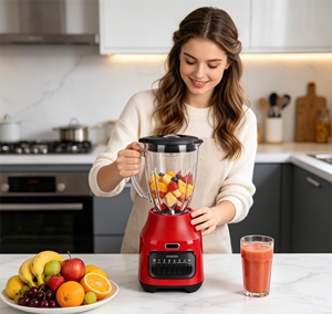 <span class=keywords><strong>Licuadora</strong></span> Eléctrica <span class=keywords><strong>Oster</strong></span>, <span class=keywords><strong>Licuadora</strong></span> para Picar Hielo y Ensaladas, <span class=keywords><strong>Licuadora</strong></span> Portátil con Embrague Metálico, 6 Velocidades con Función de Pulso y Interruptor Tipo Piano - Product Image 1