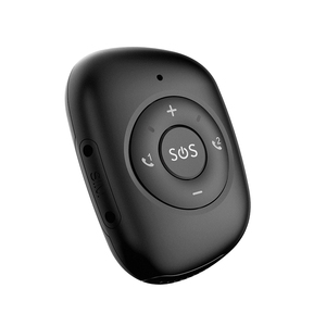 Vjoycar SOS 4G Panic Button Smallest Personal GPS Tracker for Elderly Kids Emergency Two Way Call Free APP Online Tracking