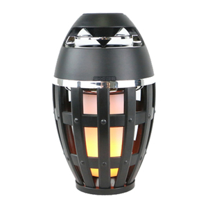LED Flamme Atmosphère Bluetooth Portable Haut-parleurs PC Colonne 5W Bass Outdoor Music Player Home Gift Christmas Flame Speaker - Product Image 1