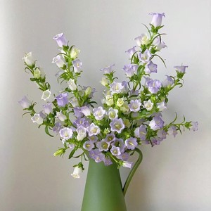 ช่อดอกไม้ผ้าไหม Yunnan Kunming สีม่วงสีขาวสำหรับการจัดบ้านสำหรับตรุษจีน - Product Image 5