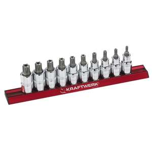 Kraftwerk 10-p. <b>tamper</b> RIBE bit-socket set 1/2" - Product Image 1