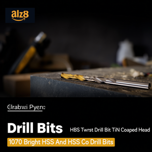 Hss Twist <b>Drill</b> <b>Bit</b> TiN Coated Head 1070 Bright Hss And Hss Co <b>Drill</b> <b>Bits</b> - Product Image 3
