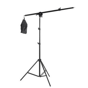 Bras de support de lumière, bras de boîte à lumière, bras de perche avec sac de sable, équipement de studio photo, tige d'extension réglable de 70 à 140 cm - Product Image 3