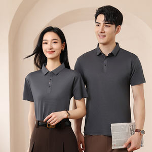 Marca básica de calidad pesada Streetwear Golf Polo Camiseta 100% poliéster hombres Polo camisa hombres secado rápido Polo camisas camiseta - Product Image 4