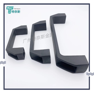 LS522 Nylon Handle 180mm <b>Black</b> Industrial Bar Handle For Chassis Rack - Product Image 4