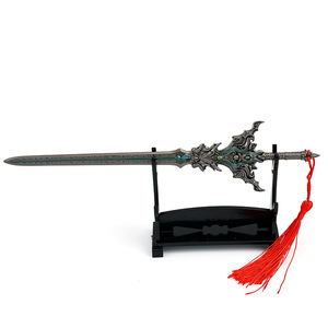The Global Hot Halloween Gift Retro All-Metal Craft 22cm <span class=keywords><strong>Reencarnación</strong></span> Espada Llavero Decoración del hogar - Product Image 2