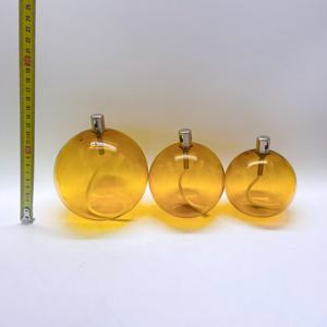 Ambra regalo di nozze di vetro lampada ad olio candelabro per decorare la lampada di notte - Product Image 6