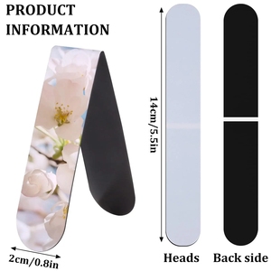 Segnalibri Magnetici per Sublimazione, Accessori per Feste, Clip Segnapagina Vuoti per Sublimazione - Product Image 2