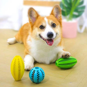 Factory Custom BPA-Free Natural Rubber Tough Durable Interactive Pet <b>Dog</b> Chew <b>Ball</b> Toy for Aggressive Chewers - Product Image 2