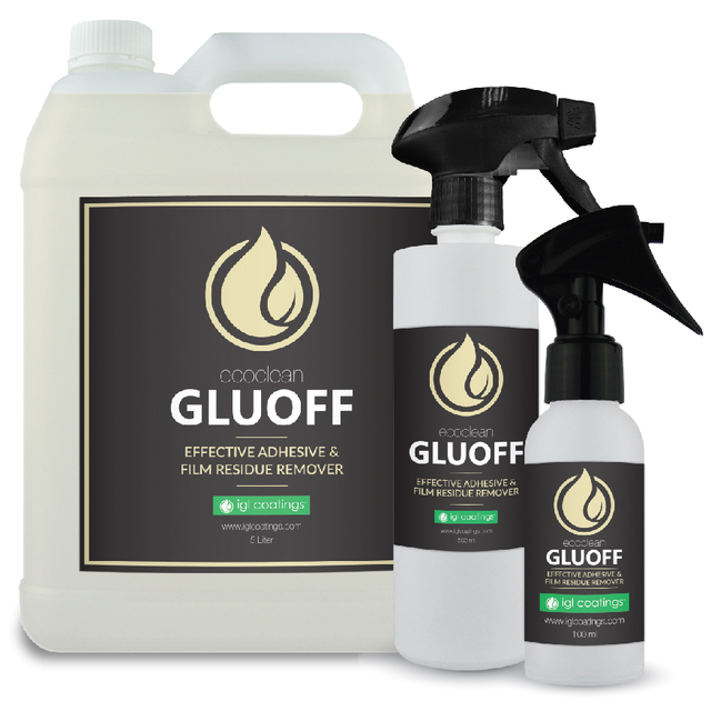 Instant Glue Adhesive Remover For Glass Vinyl Tint Wrap PPF