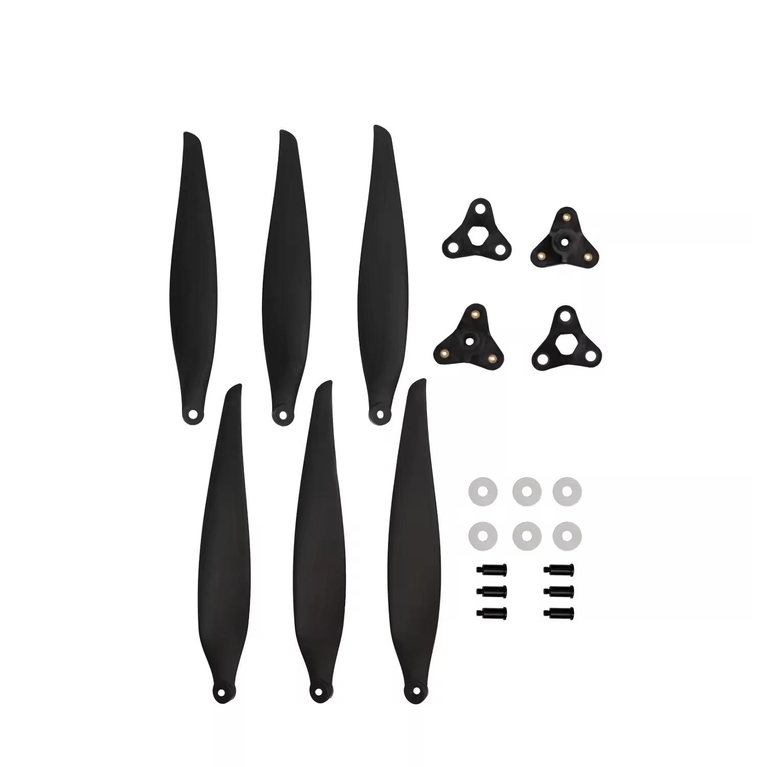 อะแดปเตอร์เสาพลาสติกสีดำ-ยังไม่ได้ประกอบ