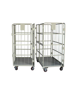 Chariot à roulettes pour la logistique, cage à palettes, chariot de stockage, chariot roulant pour entrepôt - Product Image 1