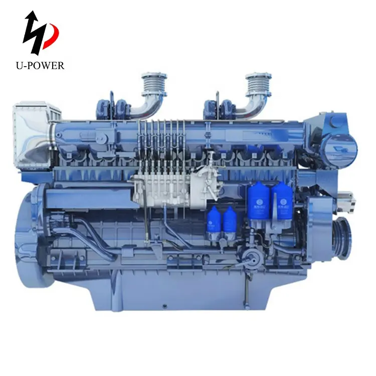 Laiweichu — moteur marin Baudouin (330-405kw), série complète 6M26