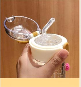 Grande bottiglia <span class=keywords><strong>di</strong></span> acqua <span class=keywords><strong>di</strong></span> <span class=keywords><strong>plastica</strong></span> da 450 <span class=keywords><strong>millilitri</strong></span> per bambini semplice Sport portatile all'aperto per bere tazza diretta metodo <span class=keywords><strong>di</strong></span> flusso - Product Image 5