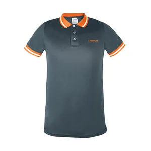 Polo Performance da Uomo MASTER 72, Grigio, S, TRUPER - Product Image 1