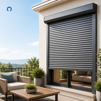 Persiana Enrollable de Aluminio para Exteriores, para Patio, Balcón y Ventanas de Casa