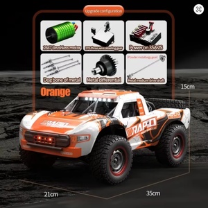 JJRC Q130 1:16 70KM/H 4WD Voiture RC 4 canaux à moteur brushless, Monster Truck de drift haute vitesse, portée de 120m avec télécommande - Product Image 4