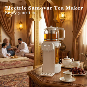 Bouilloire électrique turque personnalisée, samovar portable en verre, chauffe-eau domestique, bouilloires électriques russes - Product Image 6