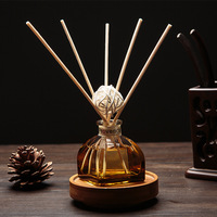 Molly Glory Parfum d'Ambiance Air Frais Huile Essentielle Naturelle Diffuseur à Bâtonnets Mini 50ml Avec Bâton d'Arôme