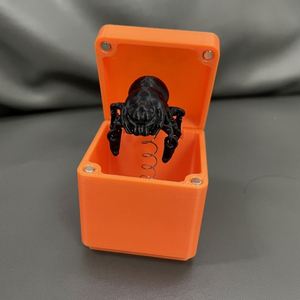 Funny Pop-Up Surprise <b>Box</b> Toy with 3D Printed Middle Finger Design, Prank Gift for <b>Christmas</b> and Halloween Parties - Product Image 4