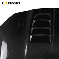 Accessoires automobiles Langyu G8X, capot avant en fibre de carbone sèche pour BMW M3 G80 M4 G82 G83, mise à niveau style G-Power, capot moteur