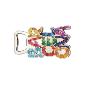 Imán de nevera de recuerdo de <span class=keywords><strong>Barcelona</strong></span> España con abrebotellas Regalo de viaje personalizado para turistas - Product Image 4