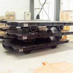 새로운 광산 레일 카트 철도 마차 CE 승인 플랫 광산 마차 판매 카트 - Product Image 4