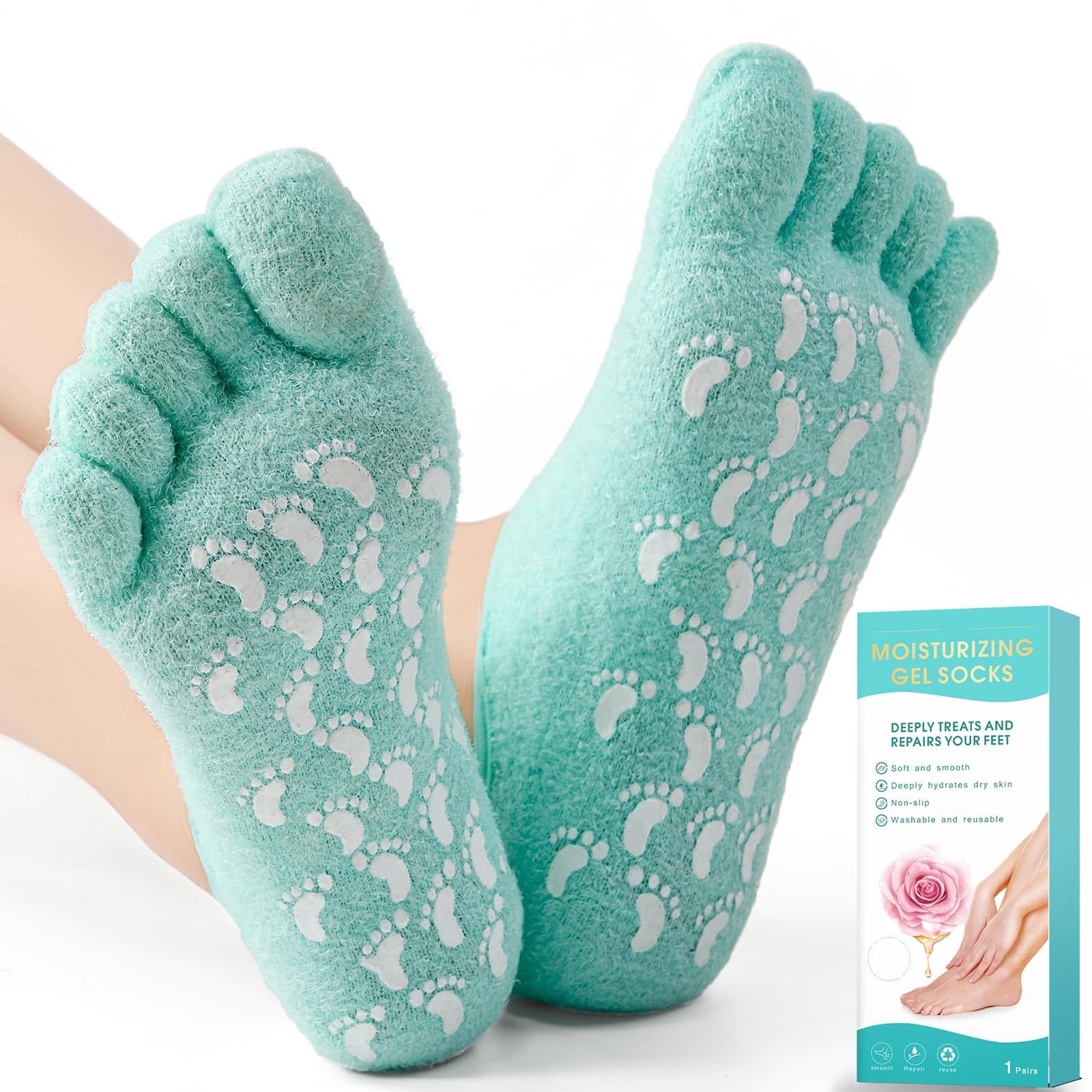 Plastic Socks for Feet Clear Durable Design 2025 - Main Image