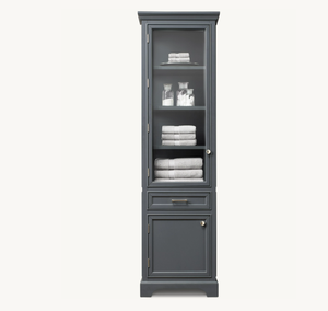 American Style Modern Oak <strong>Wood</strong> <strong>Bathroom</strong> <strong>Cabinet</strong> - Product Image 5