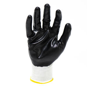 ถุงมือทำงาน13นิ้วทำจากโพลีเอสเตอร์เคลือบไนไตรีเรียบ - Product Image 2