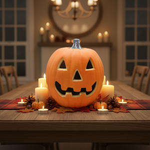 Linterna Decorativa <span class=keywords><strong>de</strong></span> Plástico con Luz LED para Halloween, Funciona con Pilas, Resistente al Agua, para Uso en Exteriores, Entrega Rápida, Decoración <span class=keywords><strong>de</strong></span> Calabazas para Fiestas - Product Image 1
