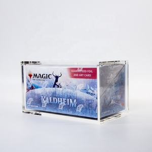 YAGELI Custom Anti-UV Manufacturer Magnetic Mtg Acrylic Booster <b>Box</b> Display for <b>Magic</b> the Gathering - Product Image 3